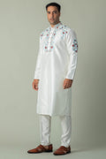 MLS EMBROIDERED KURTA PAJAMA