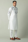 MLS EMBROIDERED KURTA PAJAMA