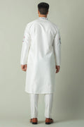 MLS EMBROIDERED KURTA PAJAMA