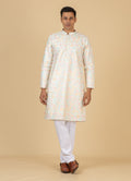MLS EMBROIDERED KURTA PAJAMA