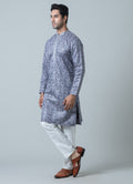 MLS EMBROIDERED KURTA PAJAMA