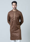 MLS EMBROIDERED KURTA PAJAMA