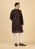 MLS EMBROIDERED KURTA PAJAMA