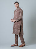 MLS EMBROIDERED KURTA PAJAMA 2PCS