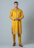 MLS EMBROIDERED KURTA PAJAMA 2PCS