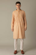 MLS EMBROIDERED KURTA PAJAMA