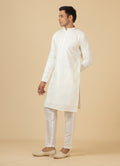 MLS EMBROIDERED KURTA PAJAMA
