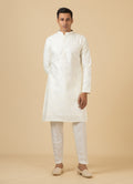 MLS EMBROIDERED KURTA PAJAMA