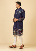 MLS EMBROIDERED KURTA PAJAMA
