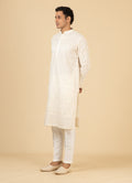 MLS EMBROIDERED KURTA PAJAMA
