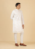 MLS EMBROIDERED KURTA PAJAMA