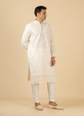 MLS EMBROIDERED KURTA PAJAMA