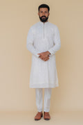 MLS CHIKANKARI KURTA PAJAMA