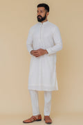 MLS CHIKANKARI KURTA PAJAMA