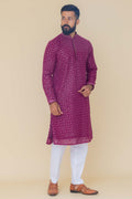 MLS CHIKANKARI KURTA PAJAMA