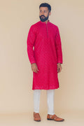 MLS CHIKANKARI KURTA PAJAMA