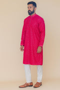 MLS CHIKANKARI KURTA PAJAMA