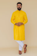 MLS CHIKANKARI KURTA PAJAMA