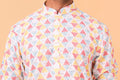MLS PRINTED KURTA PAJAMA