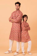 MLS PRINTED KURTA PAJAMA