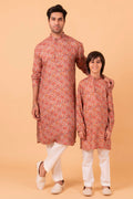 MLS PRINTED KURTA PAJAMA