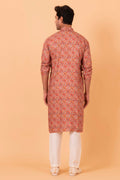 MLS PRINTED KURTA PAJAMA
