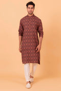 MLS PRINTED KURTA PAJAMA