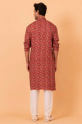 MLS PRINTED KURTA PAJAMA
