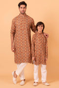 MLS PRINTED KURTA PAJAMA