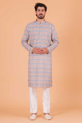 MLS PRINTED KURTA PAJAMA