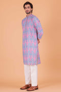 MLS PRINTED KURTA PAJAMA