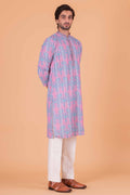 MLS PRINTED KURTA PAJAMA