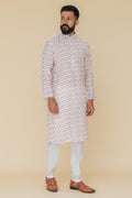 MLS PRINTED KURTA PAJAMA