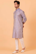 MLS ART SILK KURTA PAJAMA