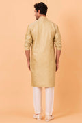 MLS ART SILK KURTA PAJAMA
