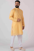 MLS CHANDERI KURTA PAJAMA