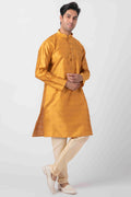 MLS ART SILK KURTA