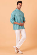 MLS SHORT KURTA FULL SLEEVES