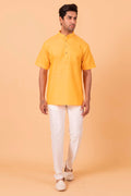 MLS SHORT KURTA HALF SLEEVES