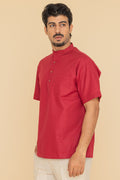 MLS SHORT KURTA HALF SLEEVES