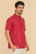 MLS SHORT KURTA HALF SLEEVES