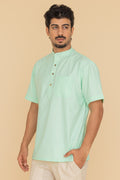 MLS SHORT KURTA HALF SLEEVES