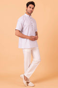 MLS SHORT KURTA HALF SLEEVES