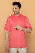 MLS SHORT KURTA HALF SLEEVES