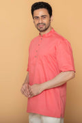 MLS SHORT KURTA HALF SLEEVES
