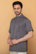 MLS SHORT KURTA HALF SLEEVES