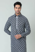 MLS CHIKANKARI PATHANI SUIT
