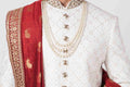 MLS EMBROIDERED SHERWANI 1PC