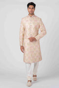 MLS EMBROIDERED SHERWANI 1PC