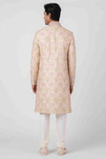 MLS EMBROIDERED SHERWANI 1PC